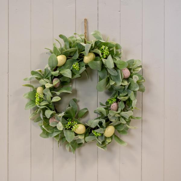 Easter Egg Wreath