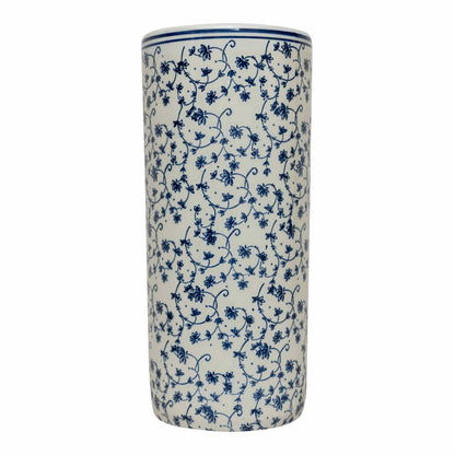 Jane Blue & White Floral Umbrella Stand