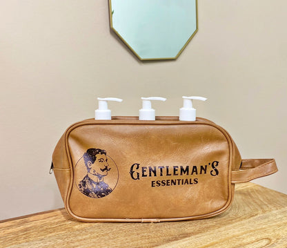 Gentlemans Toiletry Bag with Carrying Loop