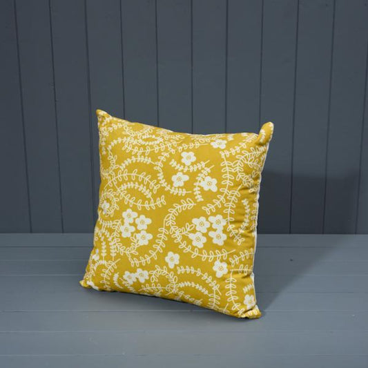Handmade Washable Cotton Printed Cushion with Filling