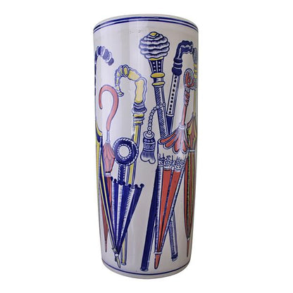 Umbrella Stand Pastel Coloured Umbrellas Design