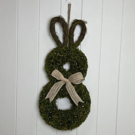 Moss And Salim Hanging Rabbit Wreath