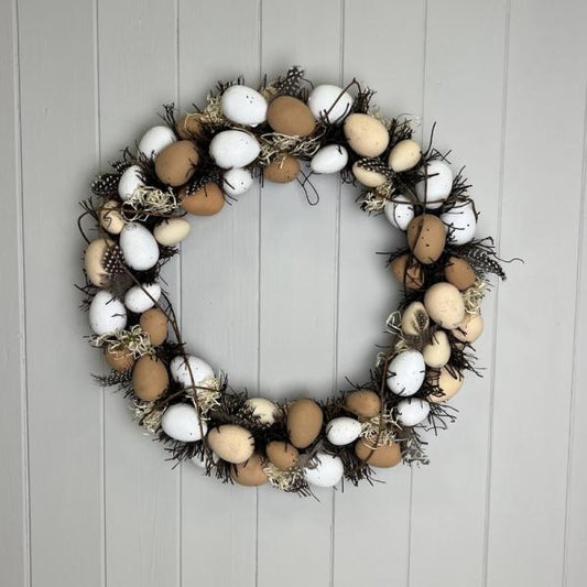 Easter Egg Wreath