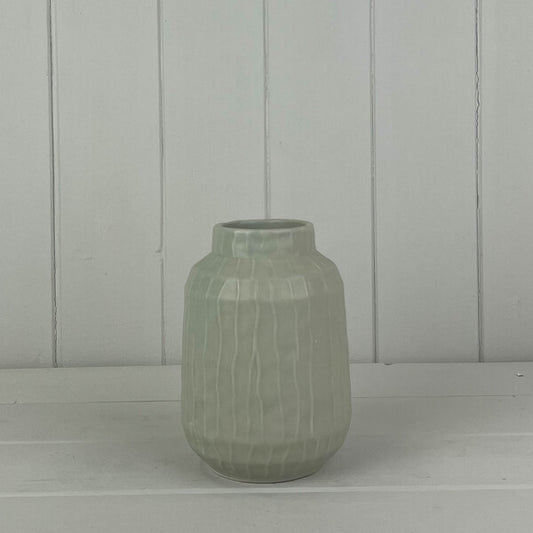 Glazed Pistachio Vase