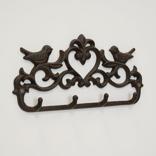 Cast Iron Bird Coat Hanger