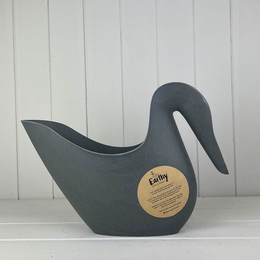 Earthy Anthracite Bamboo Watering Jug - Large H29.25 W31.8 D11cm  Weight-1540g