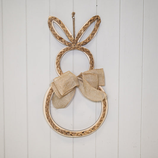 Rabbit Shaped Decorative  Wreath 48x25x10  Weight-104g