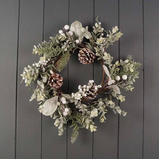White Berry Wreath