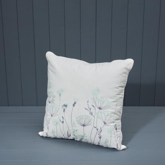 Handmade Washable Cotton Embroidered Cushion with Filling