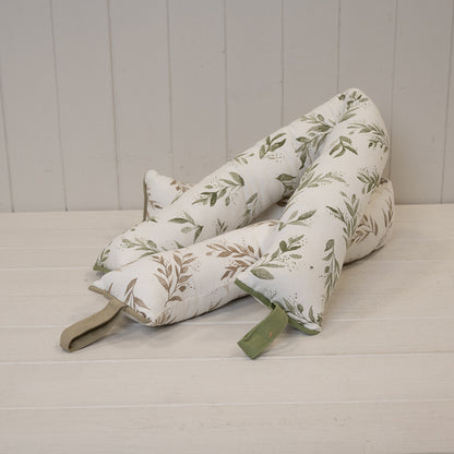 Satchville Olive Draught Excluder in Natural